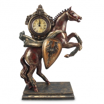 Figurka Koń Z Zegarkiem