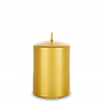 Pl Złoty Świeca Opal Walec Mały Fi7