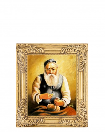 Gobi Obraz Olejny Żyd Na Szczęście 01212