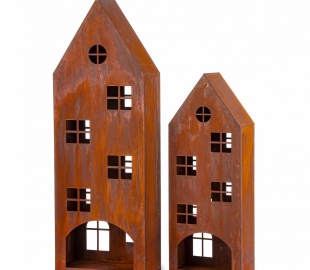 Метал падсвечнікі і кветкі