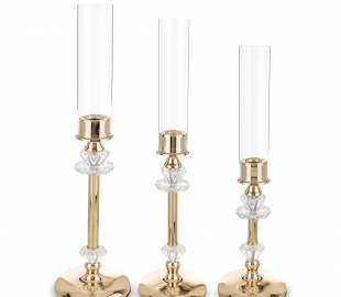 крыштальныя падсвечнікі